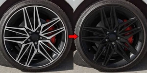 Superposición de vinilo cromado Delete Blackout para ruedas Kia Stinger 2018-23 de 19 - Imagen 1 de 8