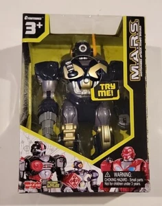 Cybotronix Walking 7" Robot Mars Motorized Attack Robo Squad - Picture 1 of 7