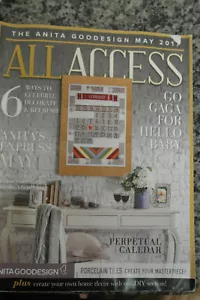 Anita Goodesign ALL ACCESS VIP Club MAI 2017 Stickmaschine Design CD & BUCH - Bild 1 von 3
