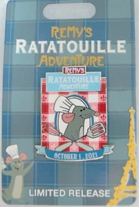 PIN EPCOT DISNEY WORLD REMY'S RATATOUILLE ADVENTURE DÍA DE APERTURA EPCOT LR - Imagen 1 de 3