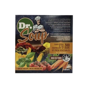 ^ Cell-Logic Dr Soup Mixed Sachets (3 Flavours) 30g 6 Sachets - Picture 1 of 2