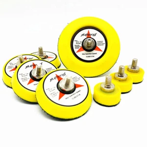 1/2/3/4/5/6 Inch Sanding Polishing Pad Hook and Loop Backing Pads Sander Disc - Picture 1 of 3