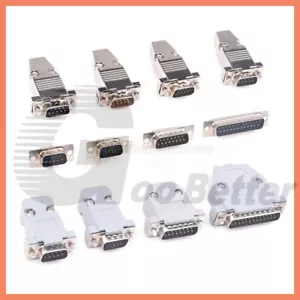 DB9 15 25 D-Sub 9,15,25-Polig Stecker Buchse RS232 Lötanschluss Steckverbinder - Bild 1 von 20