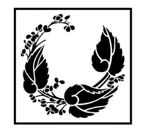 Plantilla de plástico transparente 12"x12" - Hoja (SA140) - Imagen 1 de 2