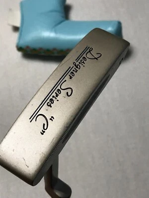 Blossoms Ladies Designer Series C Blade Putter Blue Insert Steel Shaft 34" - Image 1 of 4