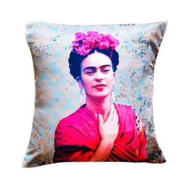 Frida Kahlo Kissenbezug 48 x 48 cm - MexiPop Art Design by Wajiro Dream - Bild 1 von 3