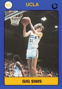 1991 Collegiate Collection UCLA #26 Gig Sims - Bild 1 von 2
