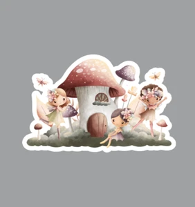 Fairy House Fridge Magnet - Picture 1 of 5