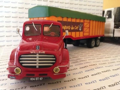 Semi-Rimorchi D'Eccezione N°1 Willeme LC610T Trasporti Del Cerf 1952 1/43 IXO - Immagine 1 di 3