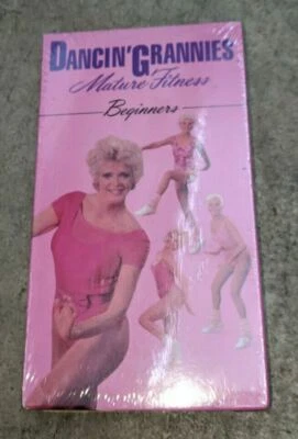 Dancin’ Grannies Mature Fitness Beginners Workout VHS Tape BRAND NEW SEALED RARE - Image 1 of 2