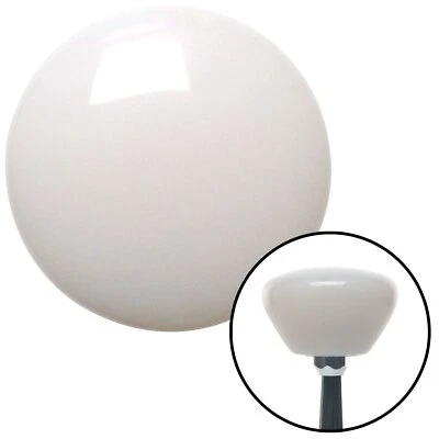 White Retro Series Custom Shift Knob Opaque - Image 1 of 3