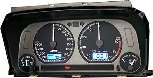 Golf 3 Tacho 300kmh VW Asymmetrisch Drehzahlmesser Tankuhr Gegenläufig VR6 - Bild 1 von 1