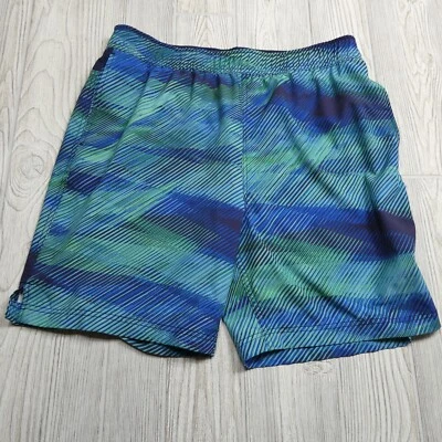 Bañador Speedo Adulto Grande Azul Verde Traje de Baño Forrado Pantalones Cortos Foto 1 de 4