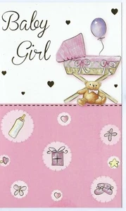 Baby Girl Card - Picture 1 of 1