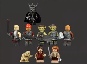 Lego Lord Of The Rings MINIFIGURES X9 + Accessories Barad Dur 10333 NEW LOTR - Picture 1 of 3