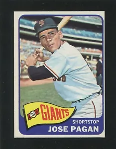 #575 JOSE PAGAN, Giants - 1965 Topps: NM, o/c, pack fresh, good gloss 222096e - Picture 1 of 3