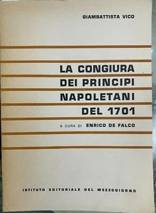 (Napoli) Giambattista Vico - LA CONGIURA DEI PRINCIPI NAPOLETANI DEL 1701 - Imagen 1 de 1