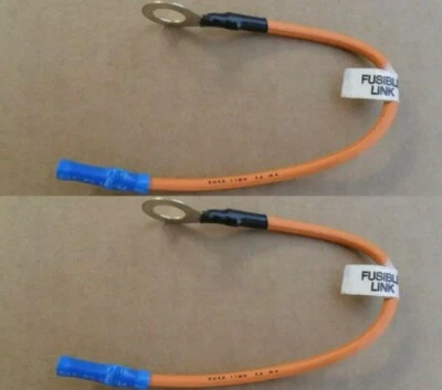 2 NOS WIRING FUSIBLE LINKS! FOR CLASSIC DODGE RAM RAMCHARGER W100 D100 D200 ETC - Image 1 of 4