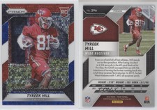 2016 Panini Prizm Red White & Blue Disco Tyreek Hill #296 Rookie RC