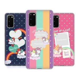 CUSTOM CUSTOMIZED PERSONALIZED FANCY UNICORN 2 GEL CASE FOR SAMSUNG PHONES 1 - Picture 1 of 10