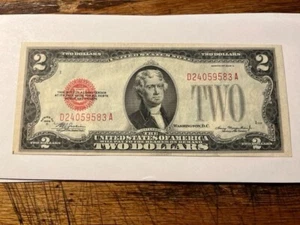 1928-D 2 Dollars USN Unc #10986 - Picture 1 of 8