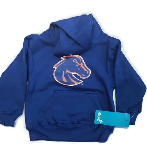 NCAA Toddler Boise State Broncos Long Sleeve Pullover Sweatshirt Hoodie Size 3T Cover