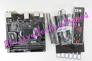 🔥 "RMA" MSI Z270i Gaming Pro Carbon AC LGA 1151 Mini ITX Motherboard Kit - Imagen 1 de 11