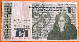 ⭐ IRLAND 1 Pound 1979 gebraucht ⭐ Signature Murray / O'Cofaigh (0049) - Bild 1 von 2