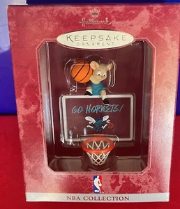 Hallmark Keepsake Ornament NBA Collection Go Hornets 1998 E08 - Picture 1 of 3