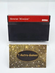 Sega Master System Juego Rescue Mission Modul - Imagen 1 de 6