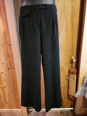 Studio 1940 Black Slacks/Trousers, straight leg, Sz 18W, preowned - Image 1 of 4