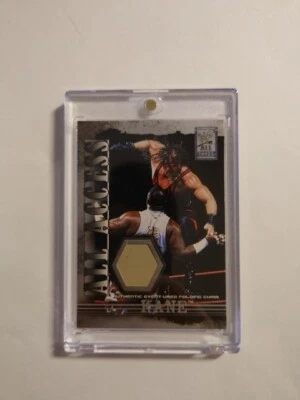 Tarjeta reliquia Fleer WWF 2002 anillo Kane silla usada WWE Attitude Era Foto 1 de 2