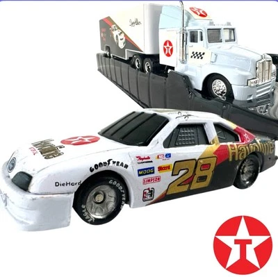 Davey Allison #28 Texaco/Havoline 1993 1:64 Team Transporter W/Car -Rare LE - Image 1 of 4
