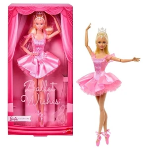 Barbie Signature Ballet Wishes Puppe, Modepuppe zum Sammeln in Satin - Bild 1 von 1