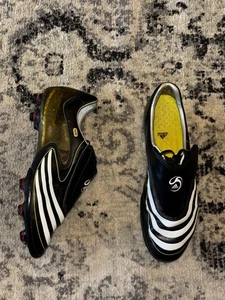 Adidas F50.8 Tunit Black/White SG Mens Size 11 Rare Cleats - Picture 1 of 10
