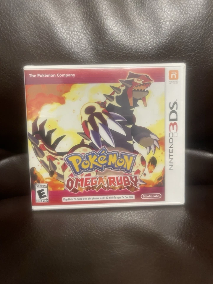 Pokemon Omega Rubí Nintendo 3DS Precintado Versión EE. UU. Primera Impresión Foto 1 de 4