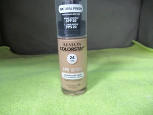 395 DEEP HONEY x3 Bottles~ REVLON LONGWEAR Hyaluronic Acid Makeup Foundation x3 - Picture 1 of 2