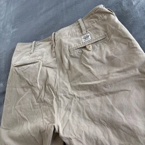 Polo Jeans Co. Ralph Lauren Khaki Pants Men's Casual Chino Trousers 34x32 - Picture 1 of 14