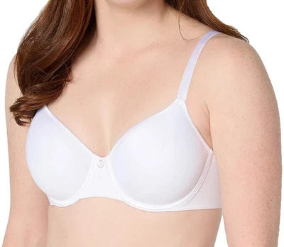 Breezies~Featherlite Breathe Underwire T-Shirt Bra~40B~White~A679216~Foam Cup - Image 1 of 3