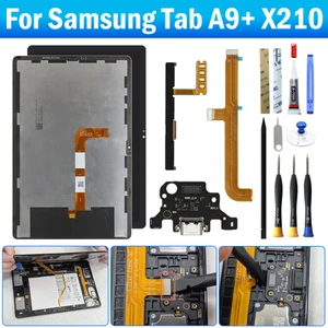 Lote de cable flexible de placa de puerto de carga de pantalla táctil LCD para Samsung Galaxy Tab A9+ - Imagen 1 de 27