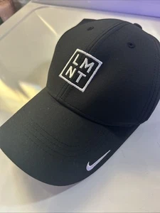 LMNT Stay Salty Hat Cap Men’s Black Strapback Legacy 91 Dri-Fit Performance Nike - Picture 1 of 3
