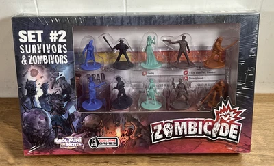 CMON Boardgame Season 2, Set #2 - Survivors & Zombivors SW (New) - Image 1 of 4