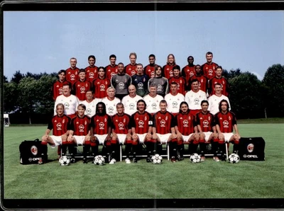 fotografia 15 x 10 cm Calcio Milan Squadra Formazione 2002/03 Maldini Seedorf - Image 1 of 2