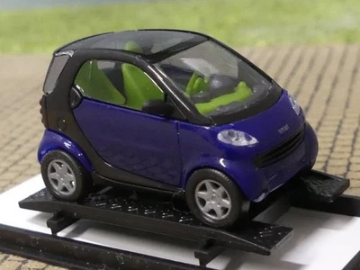 1/87 Busch Smart City Coupe dunkelblau/schwarz 48901 - Bild 1 von 2