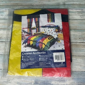 Tende vintage per camera da letto a pastello per bambini colori primari anni 90 USA retrò - Foto 1 di 7