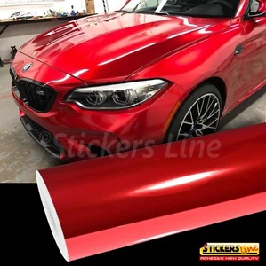 Película Adhesiva Rojo Pulido Metalizada CM 50x75 Car Wrapping Coche Moto - Imagen 1 de 4