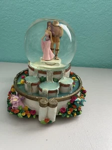 Disney Hercules Megara Meg I won't say music box Snow Globe Works READ! - Picture 1 of 18