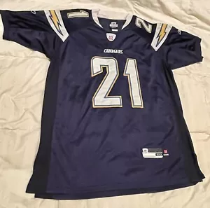 San Diego Chargers Ladainian Tomlinson Authentic Reebok Jersey 50 Large Blue - Picture 1 of 5