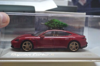 MINICHAMPS - PORSCHE TAYCAN TURBO S - 1/43 SCALE MODEL CAR WAP 020 0000 MPLG - Image 1 of 4
