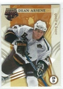 2005-06 Hershey Bears (AHL) Dean Arsene